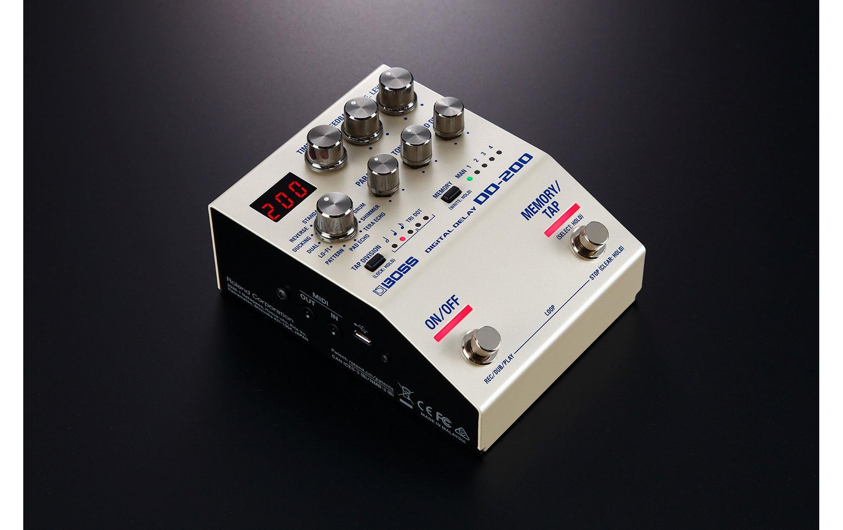 Effektgerät DD-200<br>Effektgerät mit hochwertigem Sound