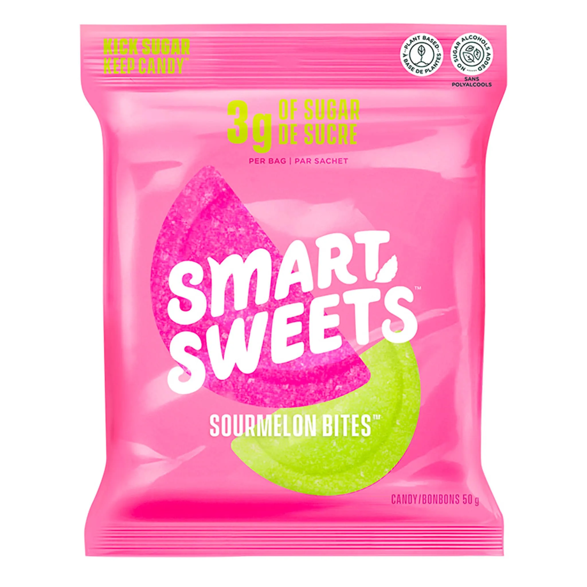SmartSweets Bonbons Bouchées SurMelon 50g