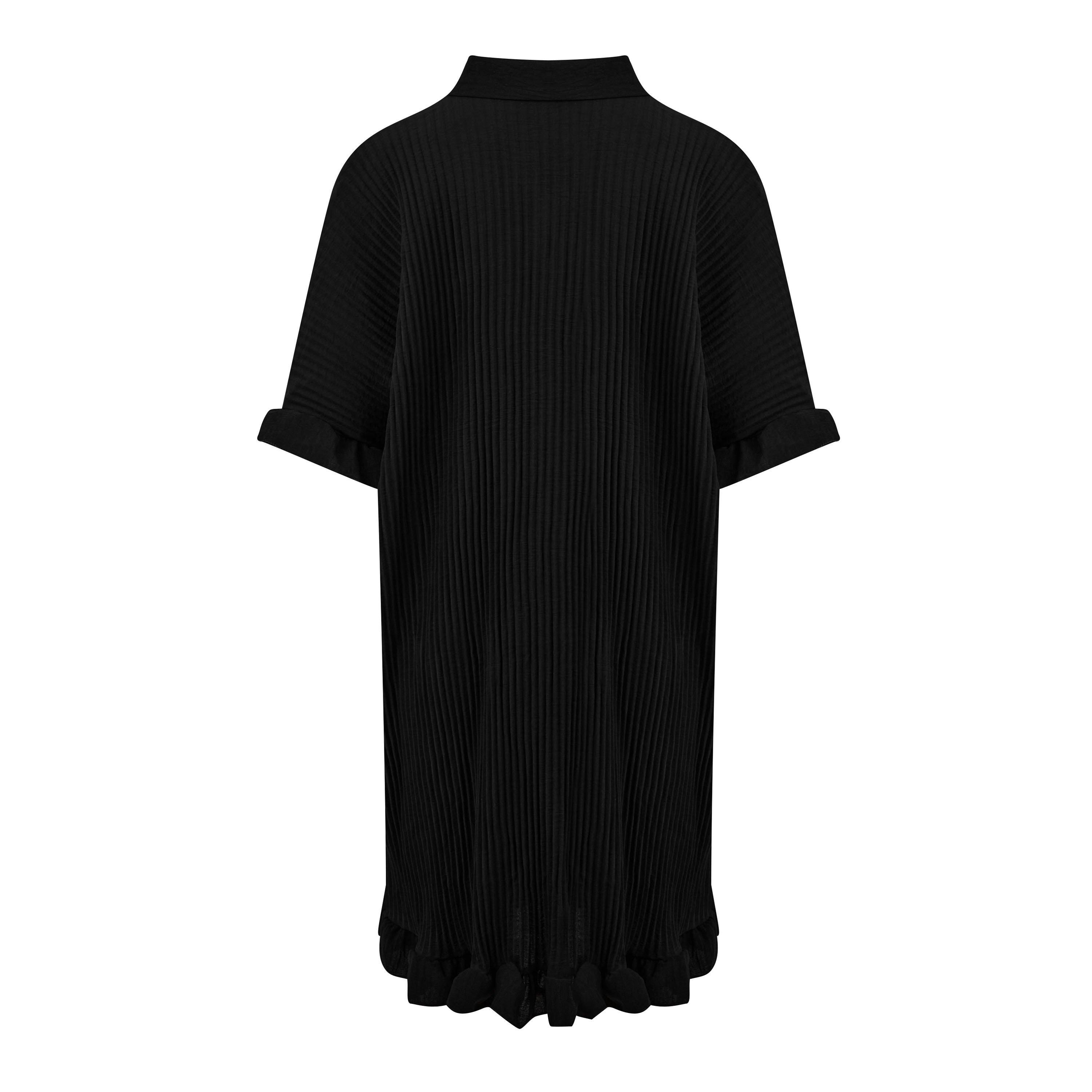 Be You Ladies Pleated Frill Dress