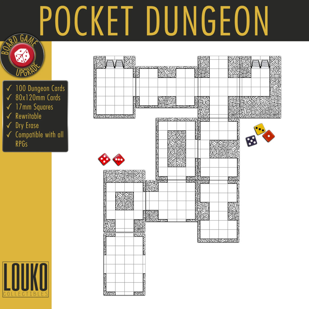 Pocket Dungeon - Deck aux nombreux couloirs