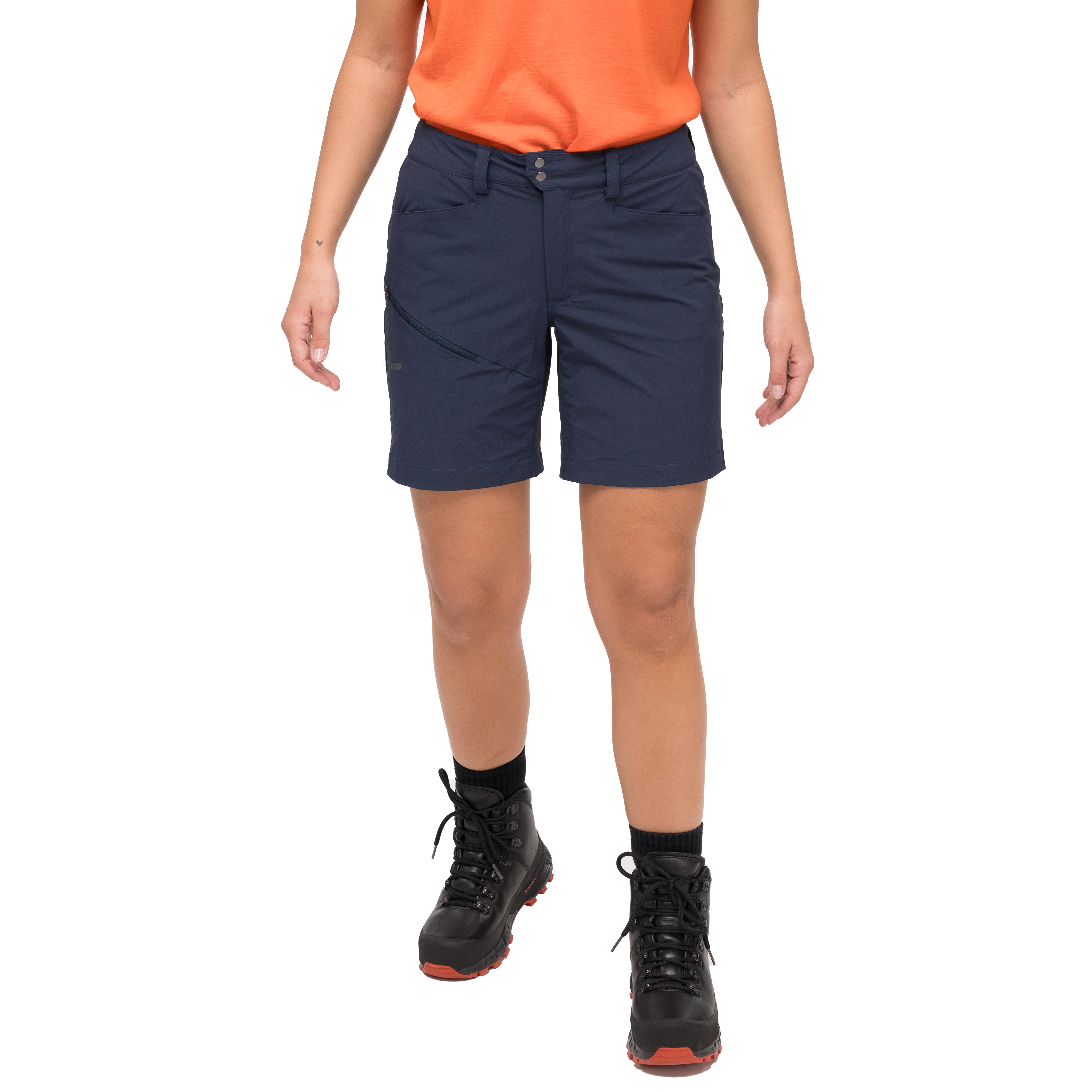 Rabot Light Softshell Shorts Women Navy Blue