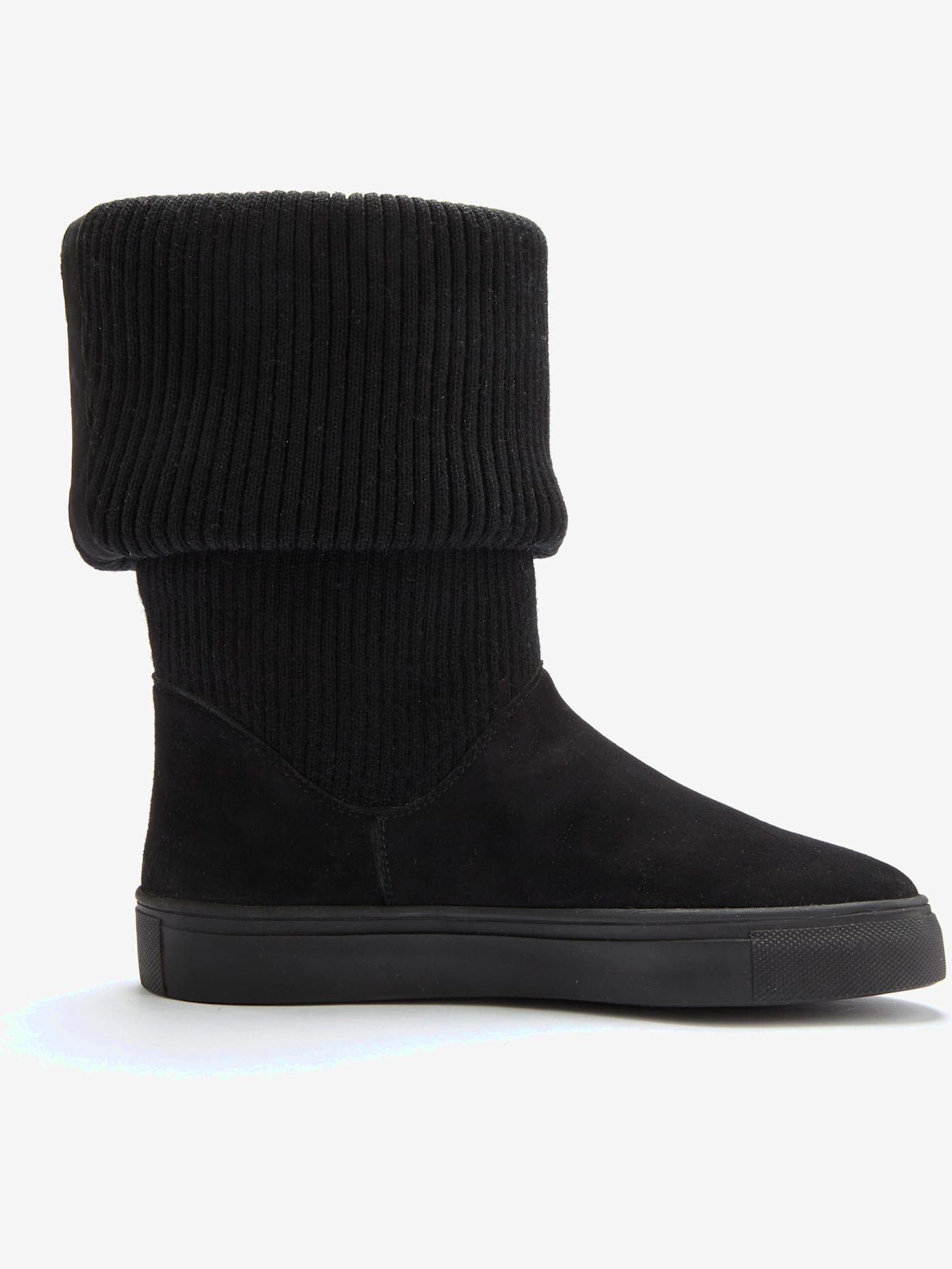 Botte d'hiver bottes confortables composées de cuir