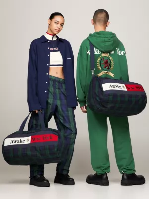 Bolsa de viagem Tommy x Awake NY Tartan