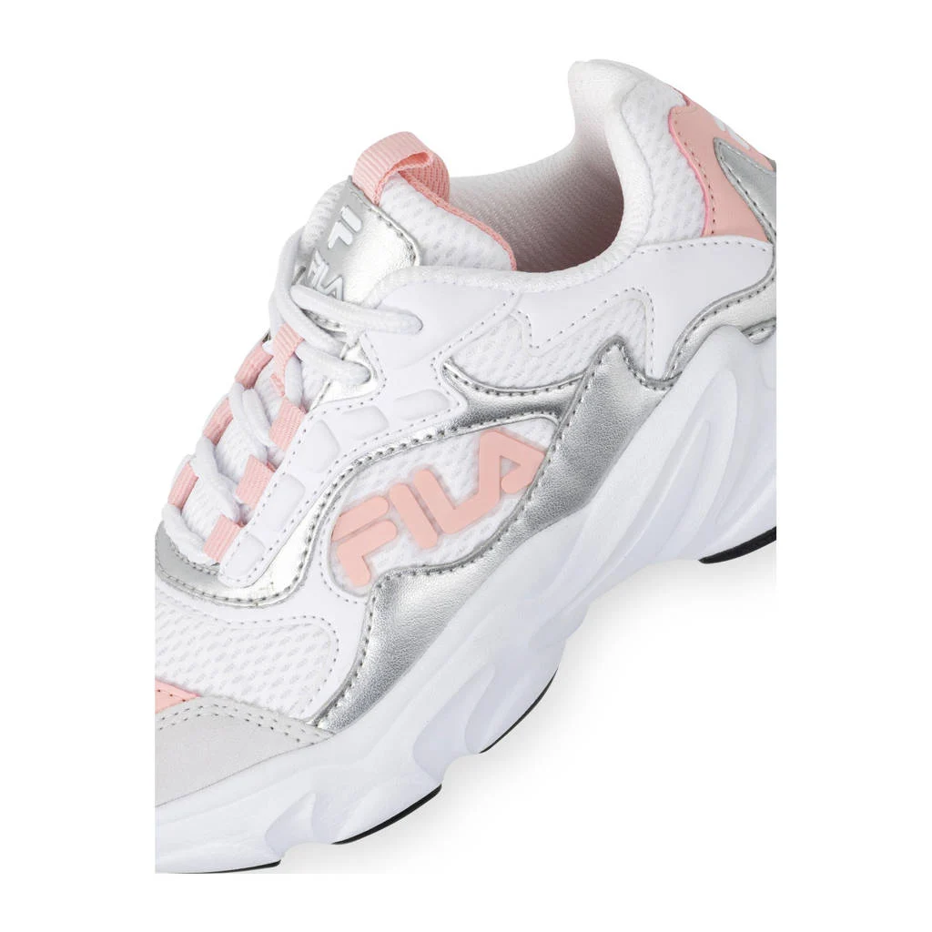 Fila Collenesneakers wit/zilver/lichtroze