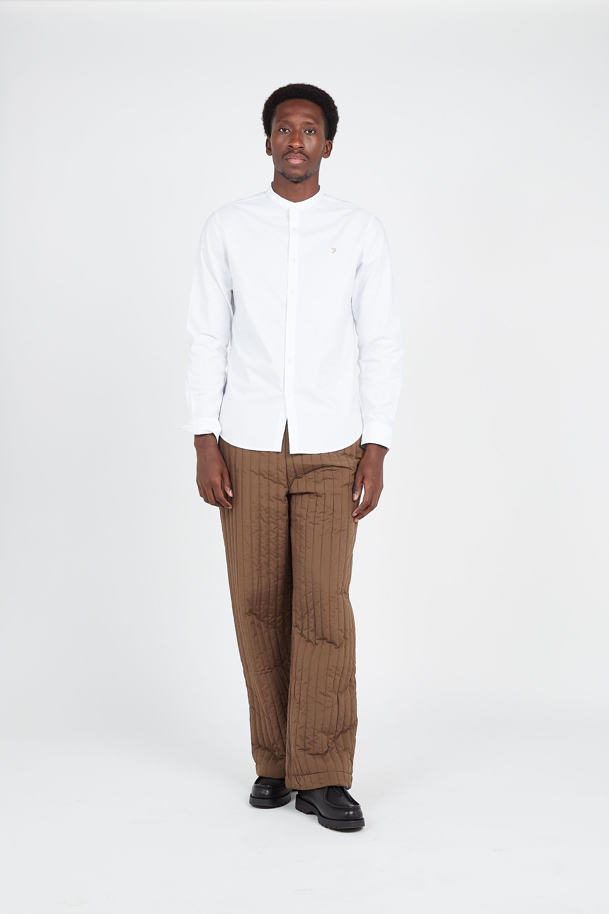 FARAH Chemise  BREWER Blanc
