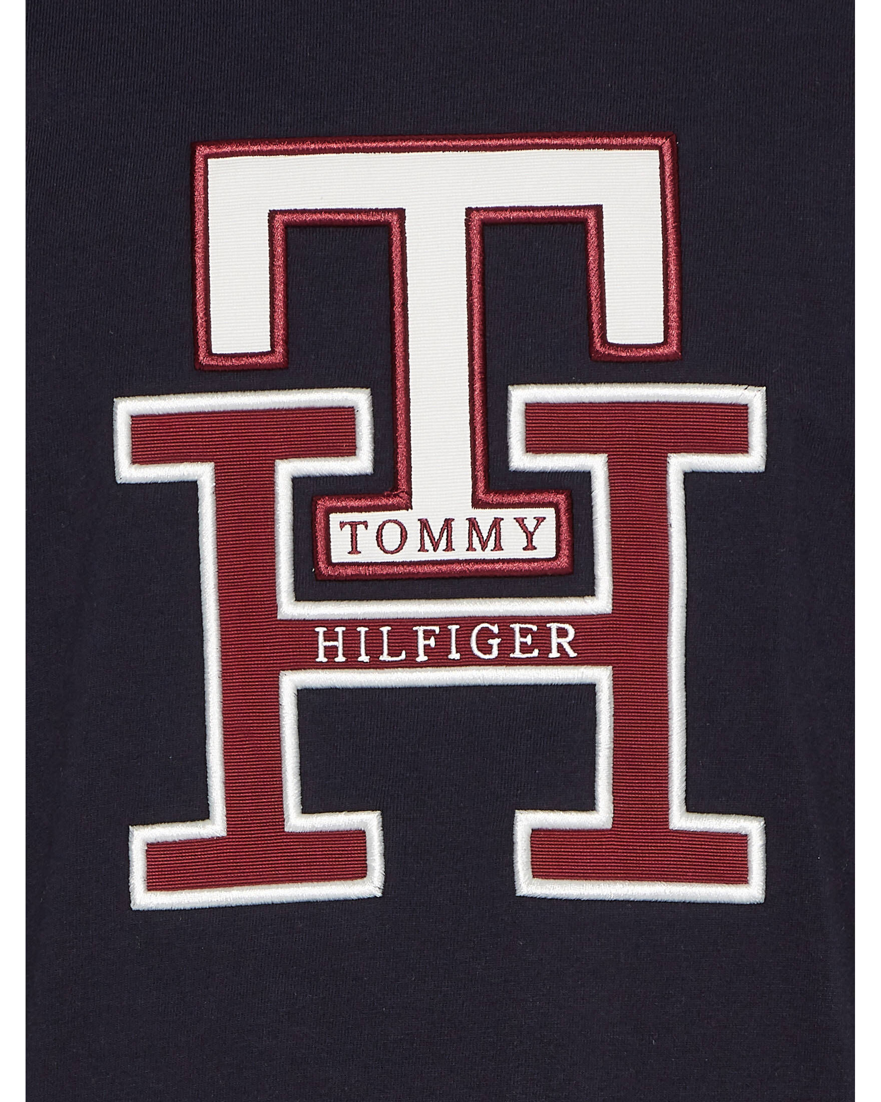 Tommy Hilfiger| Herren Langarmshirt LUX MONOGRAM LONGSLEEVE