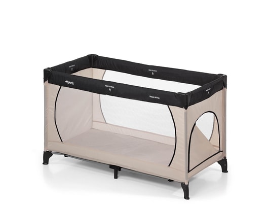 HAUCK - Lit parapluie dream and play plus - beige grey