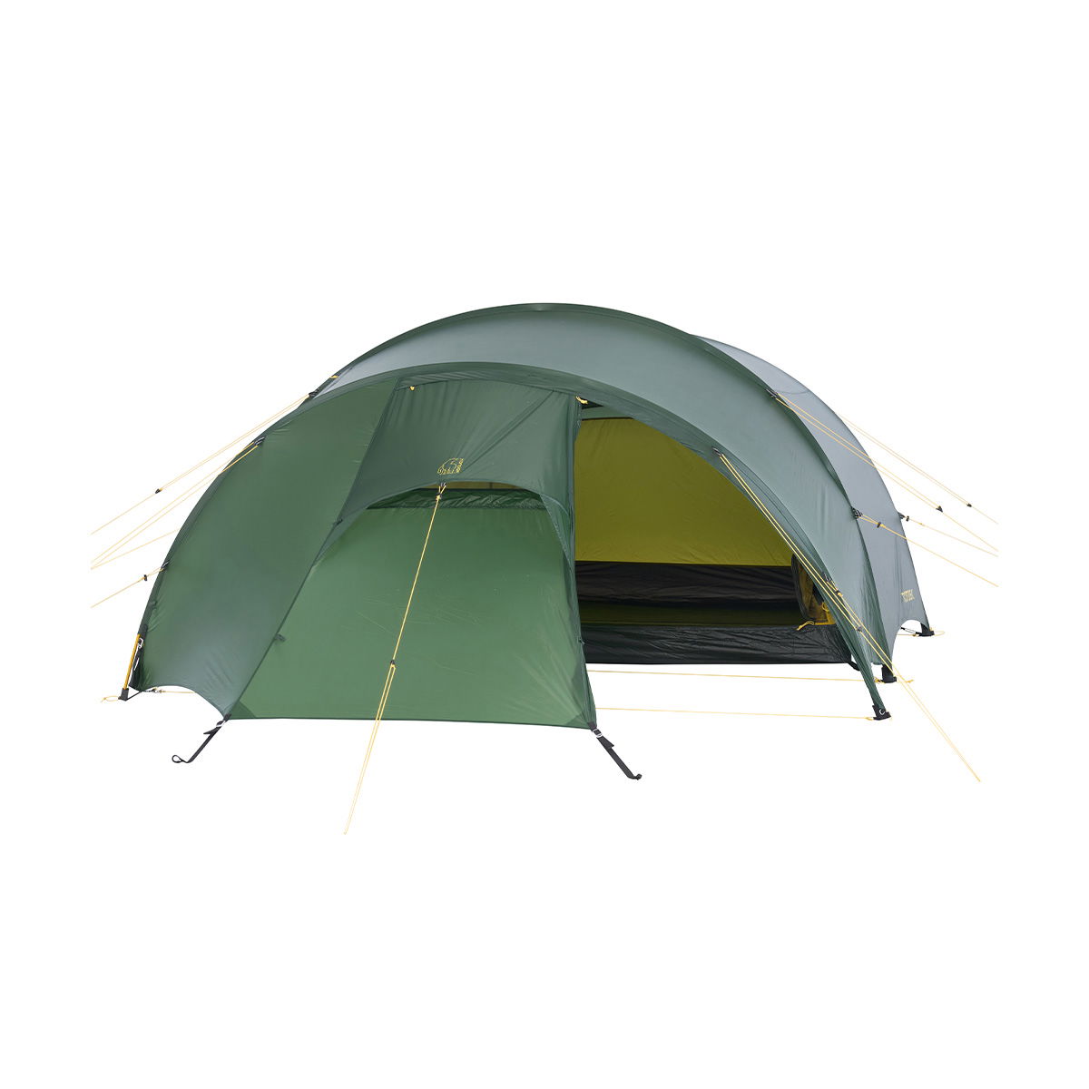 Nordisk Oppland 3 LW 2.0, 3-personers telt (Forest Green)