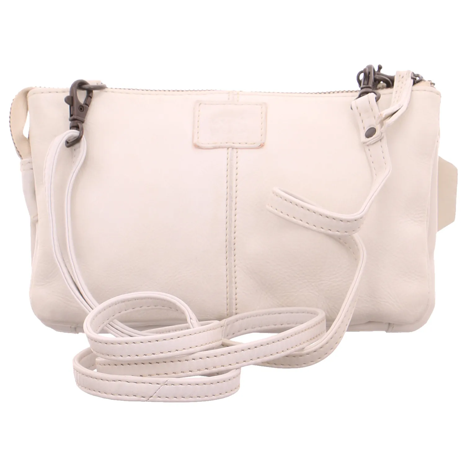 BEAR DESIGN Umhängetasche Offwhite Leder
