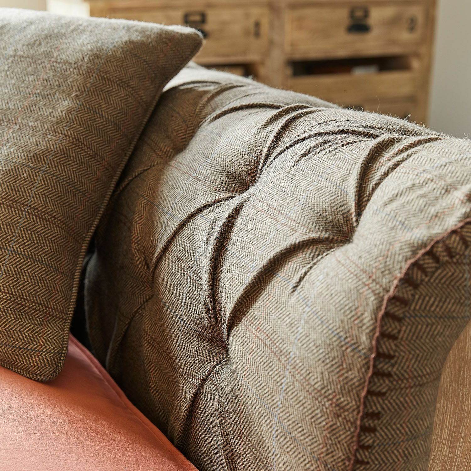 Sofa Kanani braun/terrakotta