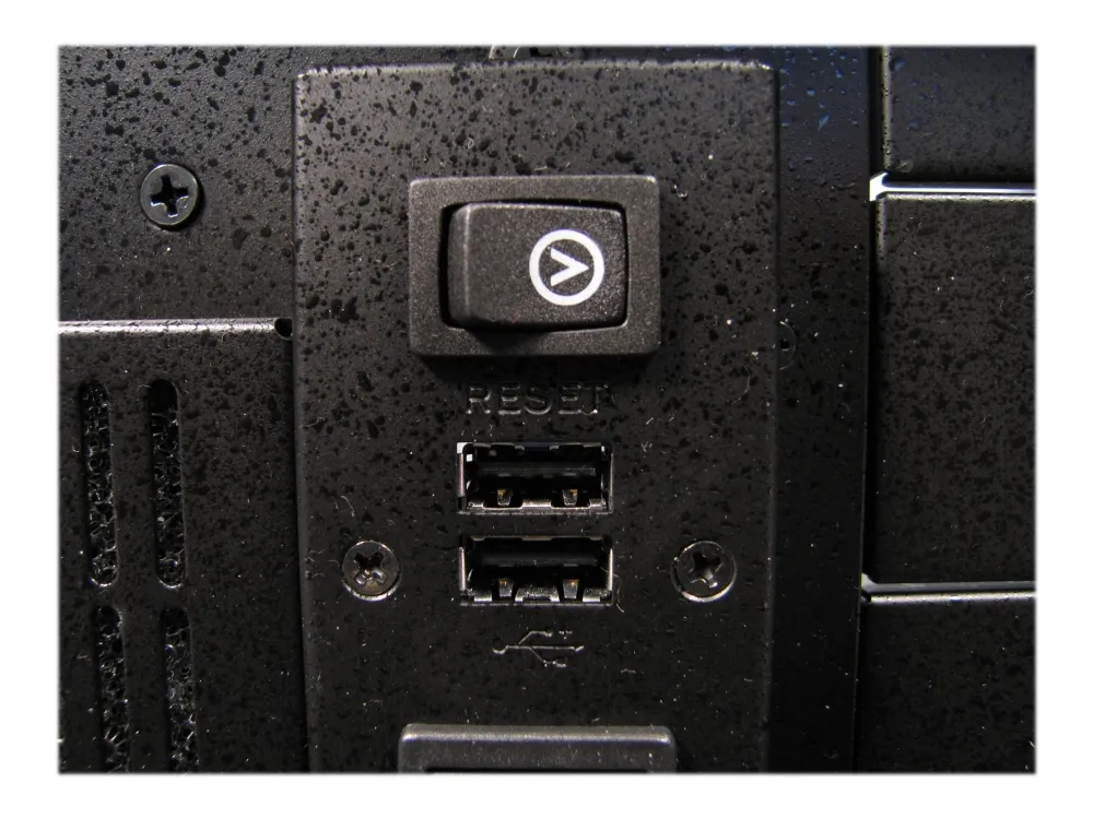 Chieftec UNC-410S-B-U3-OP - Rack-monterbar 4U - ATX - ingen strømforsyning - sort - USB