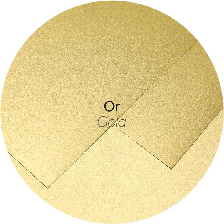 Carte pliée Pollen 110 x 155 mm 210 g/m2 - Paquet de 25