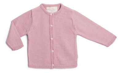 Petite Chérie Atelier Margit Cardigan, Light Pink/Dusty Pink