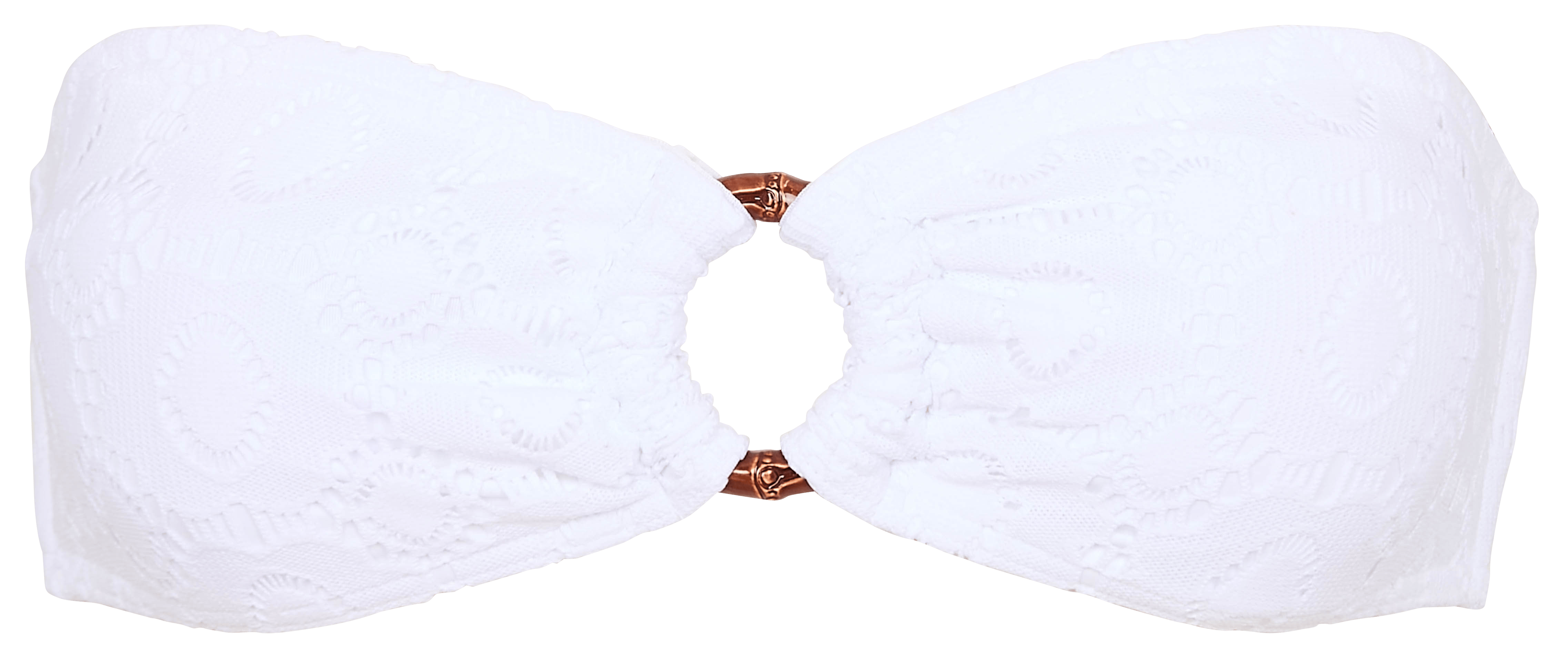 MYERO SUNLACE - Haut de bikini en crochet | Blanc