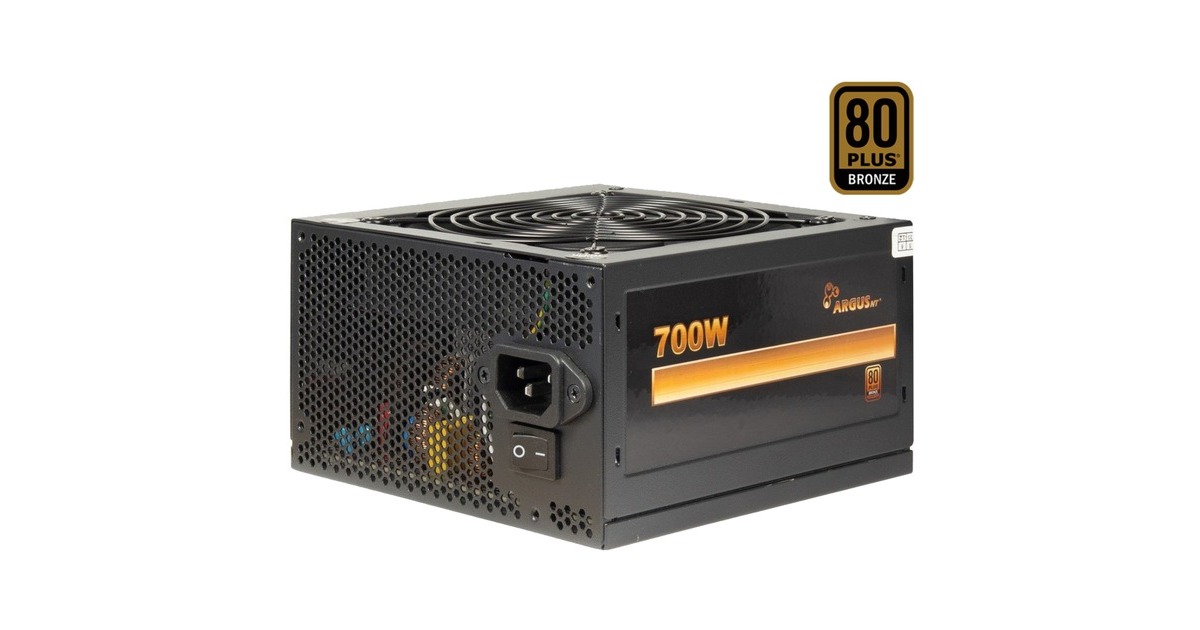 Inter-TechArgus BPS-700, 700 watt voeding   (Zwart, 4x PCIe)