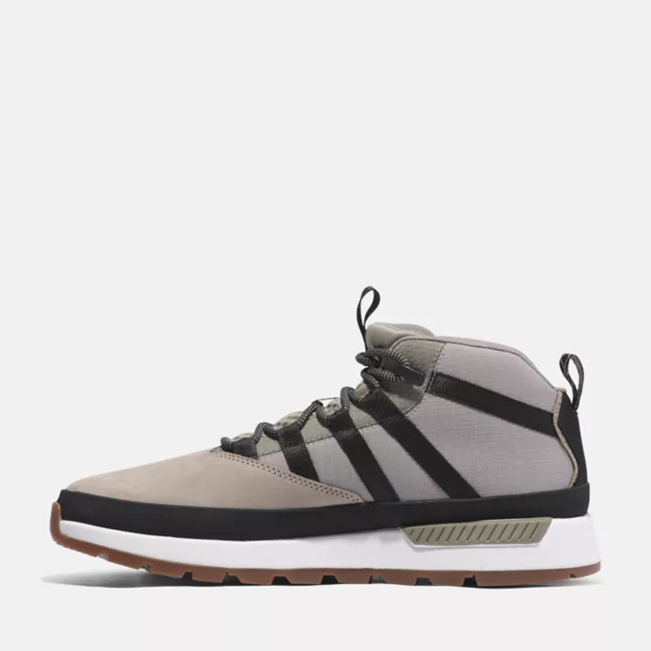 Baskets à lacets Euro Trekker pour homme en gris