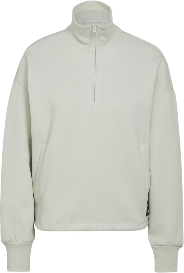 adidas Future Icons Badge of Sport Quarter-Zip sweatshirt Grøn