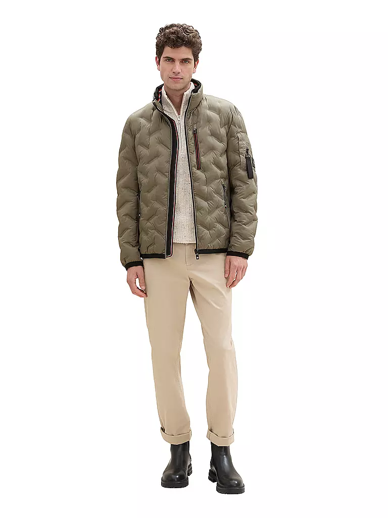 TOM TAILOR Leichtsteppjacke olive