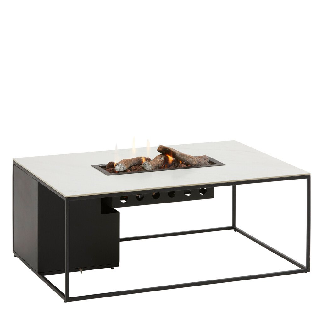 Cosi Fires Cosidesign Line vuurtafel - Black/White marble