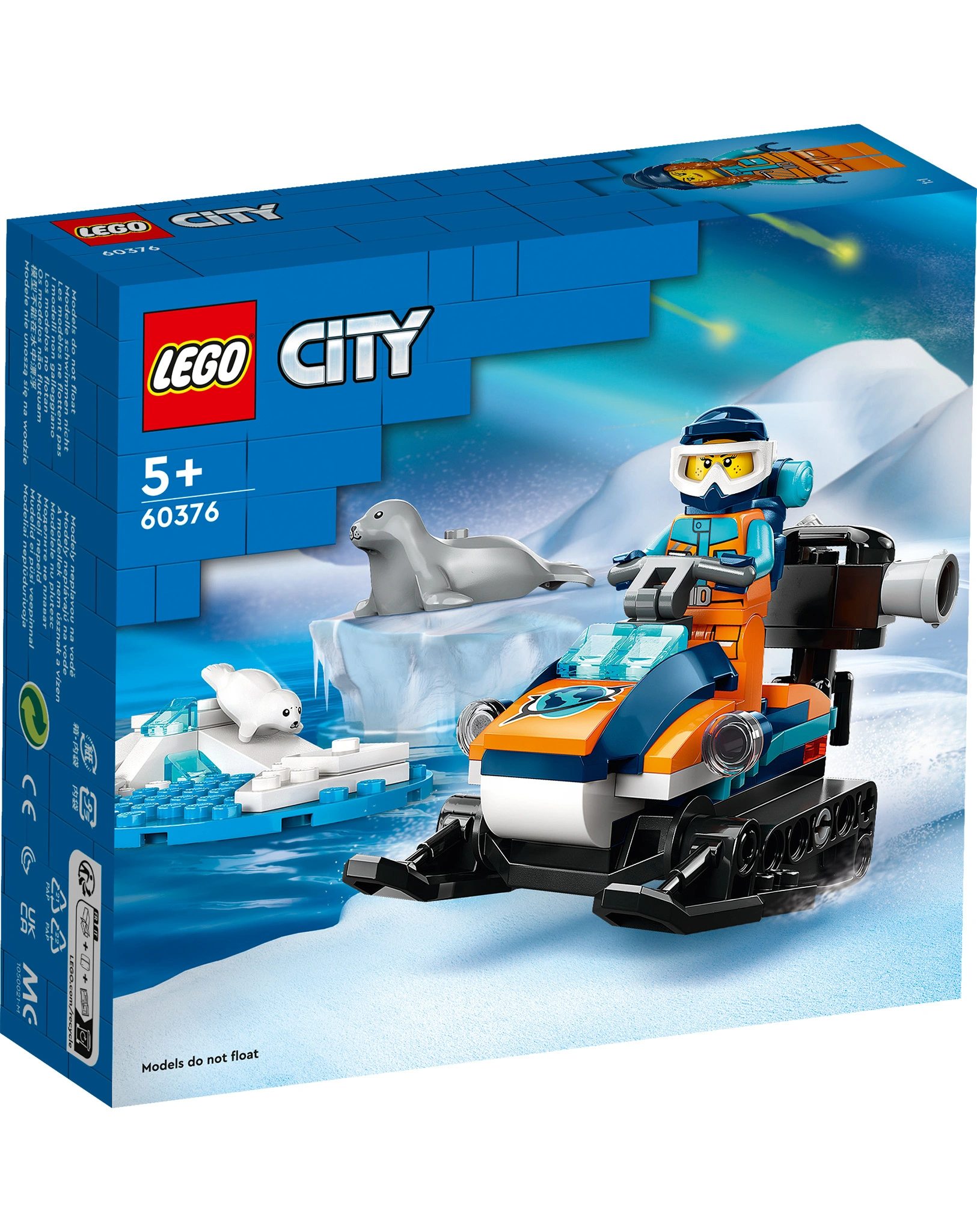 LEGO® City 60376 Arktis-Schneemobil