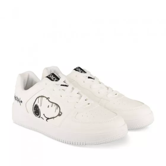 Baskets BLANC SNOOPY