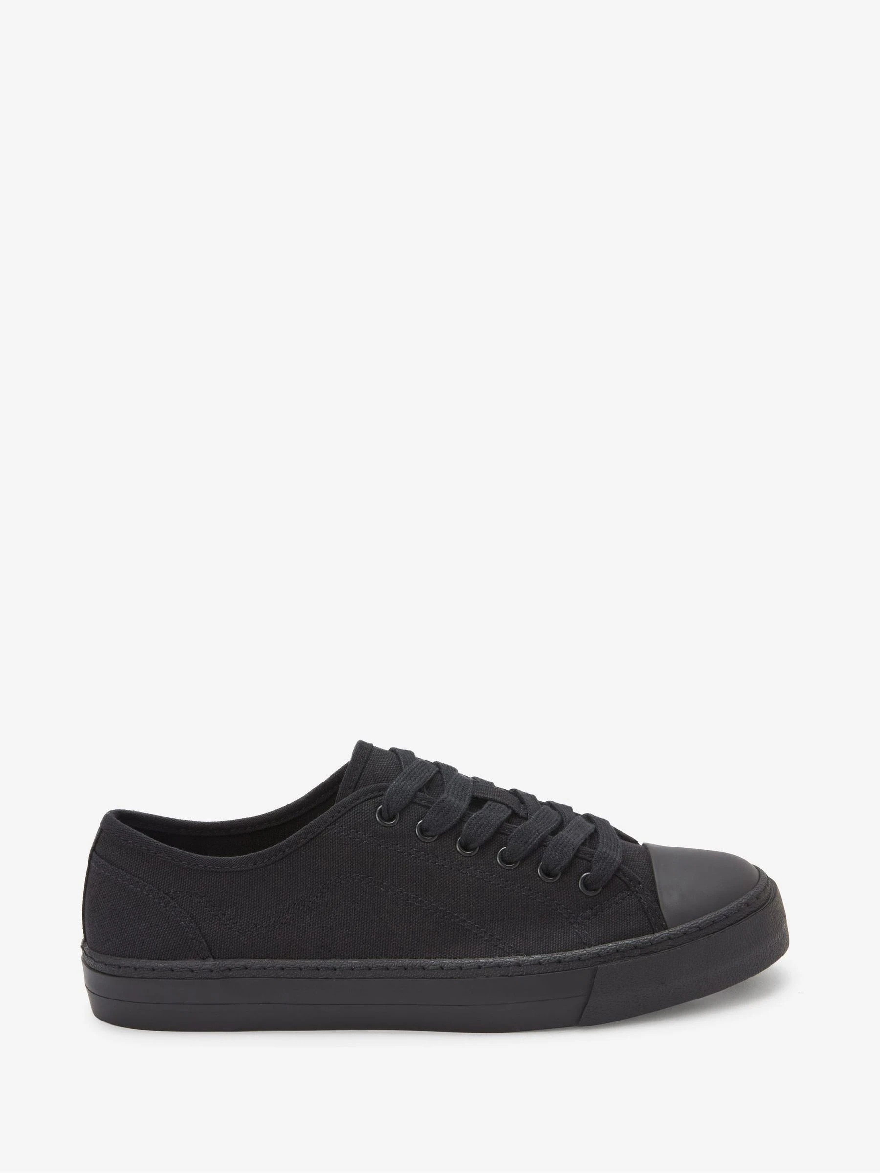 Zwart - Canvas baseball-sneakers