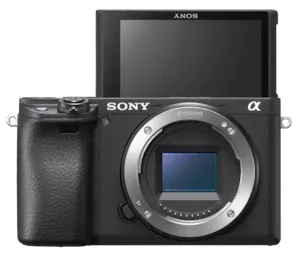 Sony a6400 ILCE-6400L - Digitalkamera - spejlløst - 24.2 MP - APS-C - 4K / 30 fps - 3x optisk zoom 16-50 mm objektiv - Wi-Fi, NFC, Bluetooth - sort