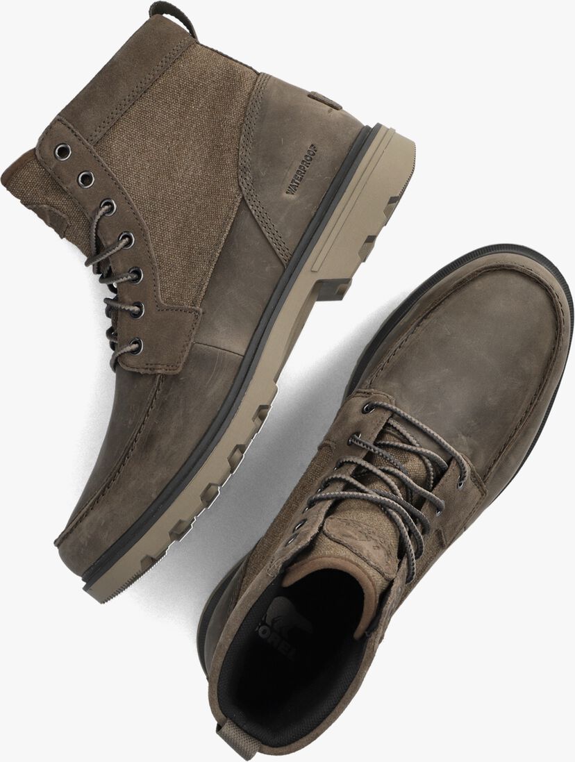 SOREL bruine sorel veterboots carson moc wp