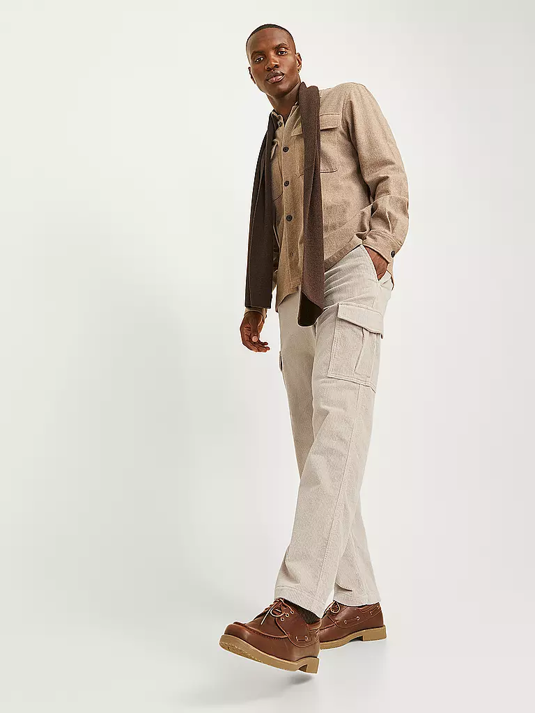 JACK & JONES Cargohose JPSTKANE beige