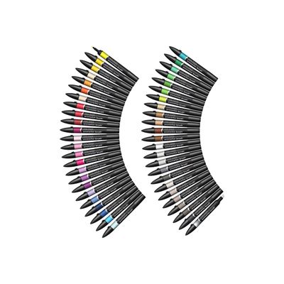 ProMarker brush - coffret 48 marqueurs double pointe