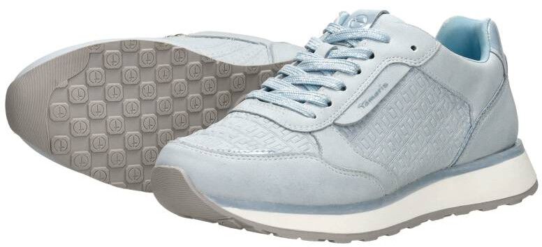 Tamaris Sneakers Laag licht blauw