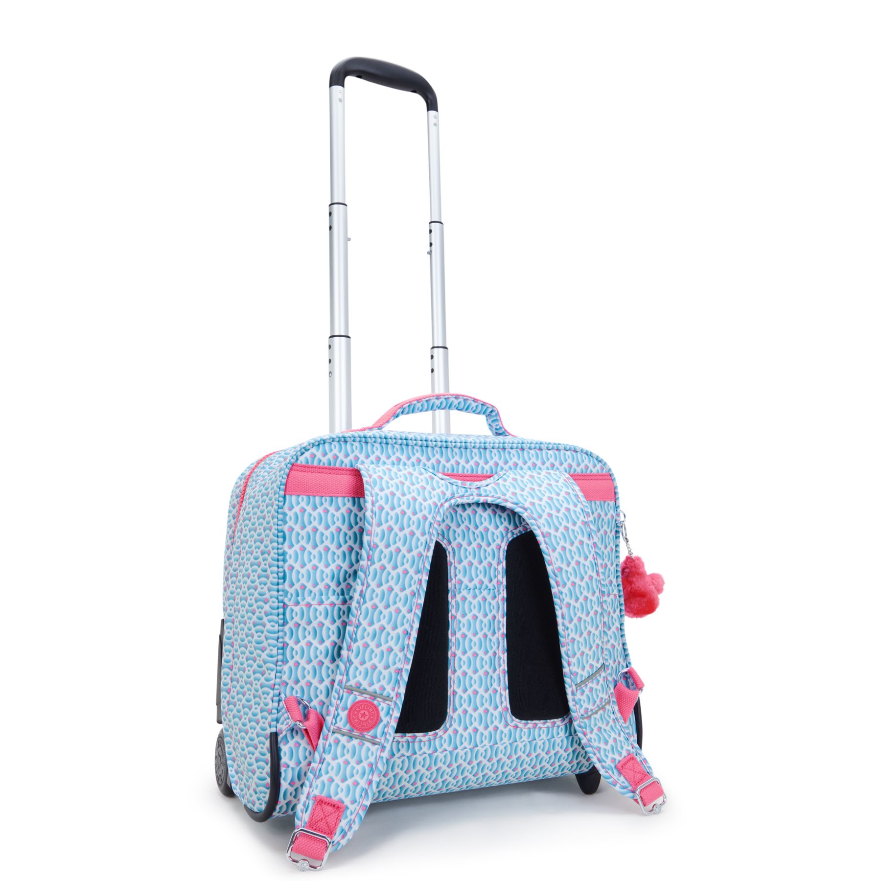 GIORNO Grand sac à dos à roulettes avec compartiment pour ordinateur - Dreamy Geo Combo