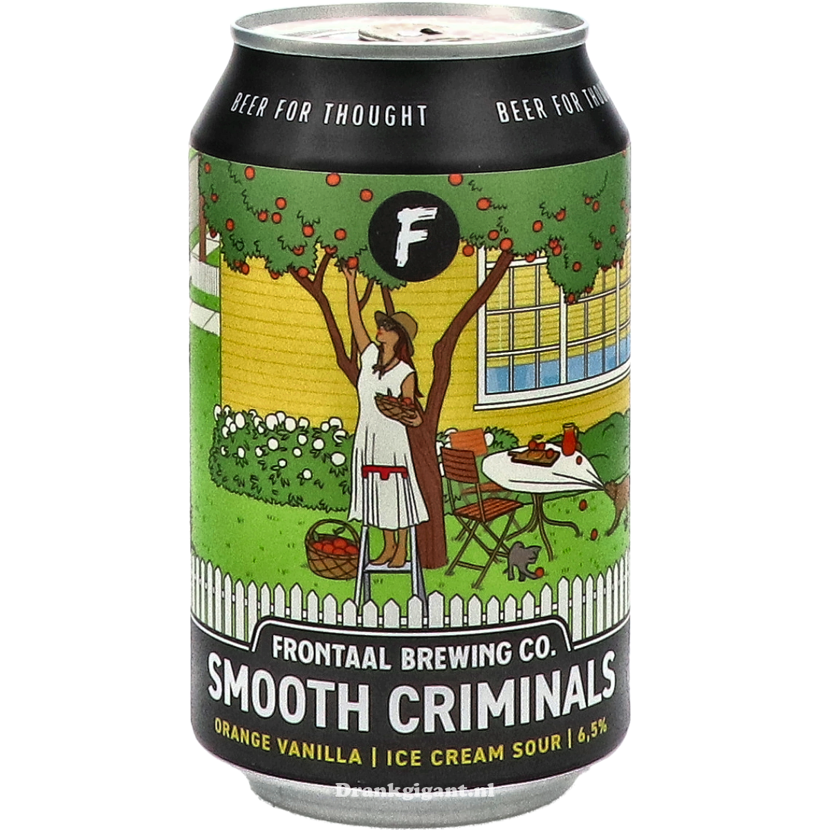 Frontaal Smooth Criminals Orange Vanilla Ice Cream Sour 33 cl