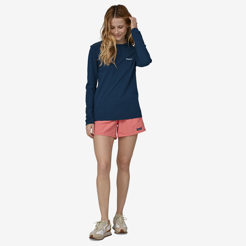 Damen Langarmshirt P-6 Logo Verantwortungs-Tee