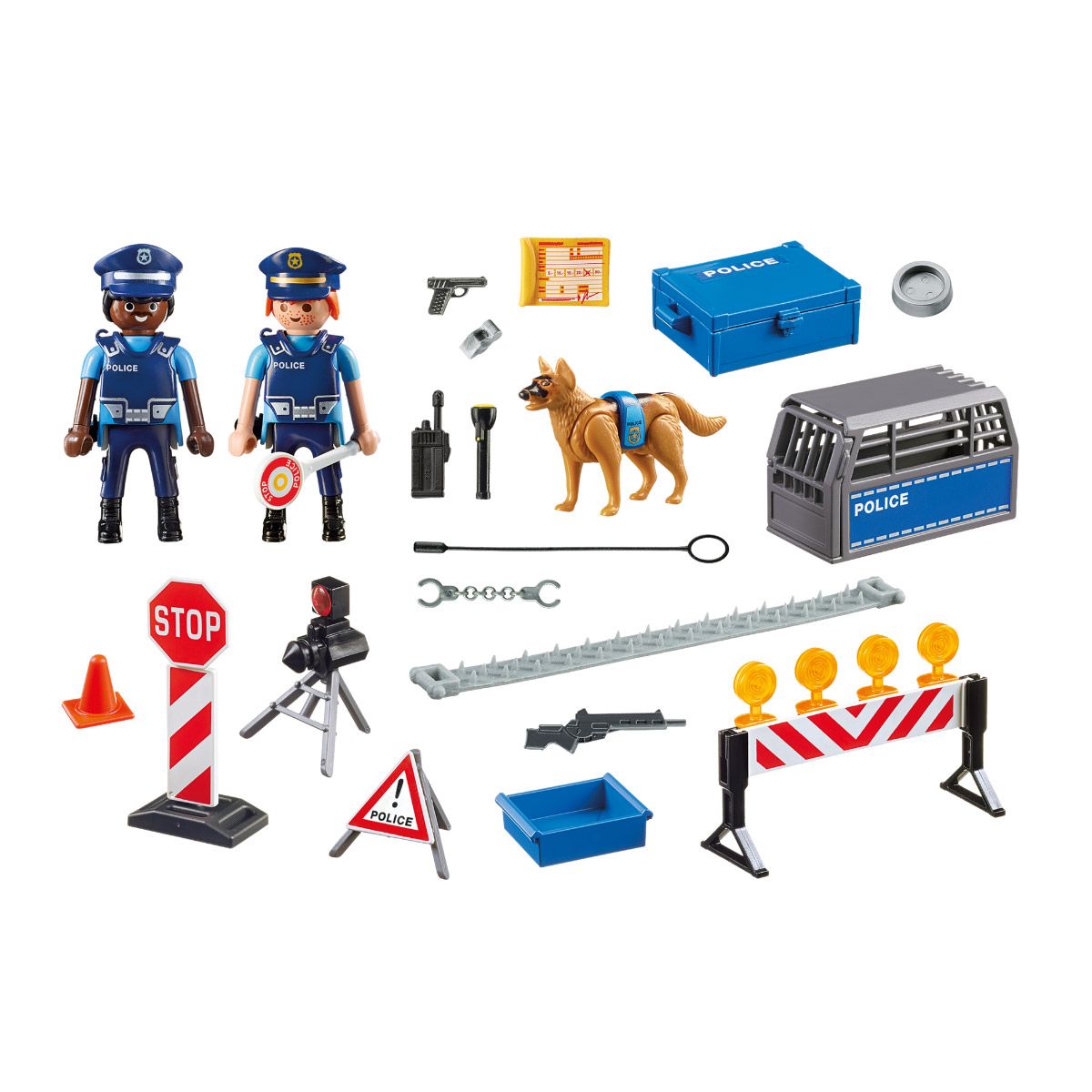 Barrage de police Playmobil City Action 6924