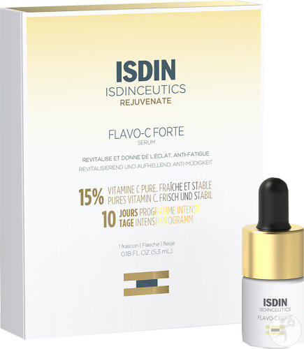 Isdinceutics Flavo-C Forte Sérum Flacon Compte-Gouttes 5,3ml