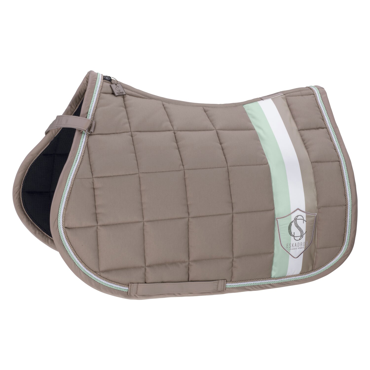 ESKADRON Classic Sports Schabracke Big Square Cotton - velvet taupe