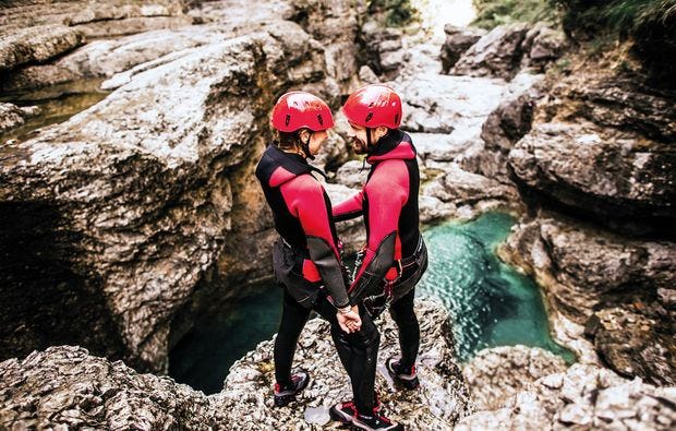 Canyoning-Tour in Bad Reichenhall als Geschenk