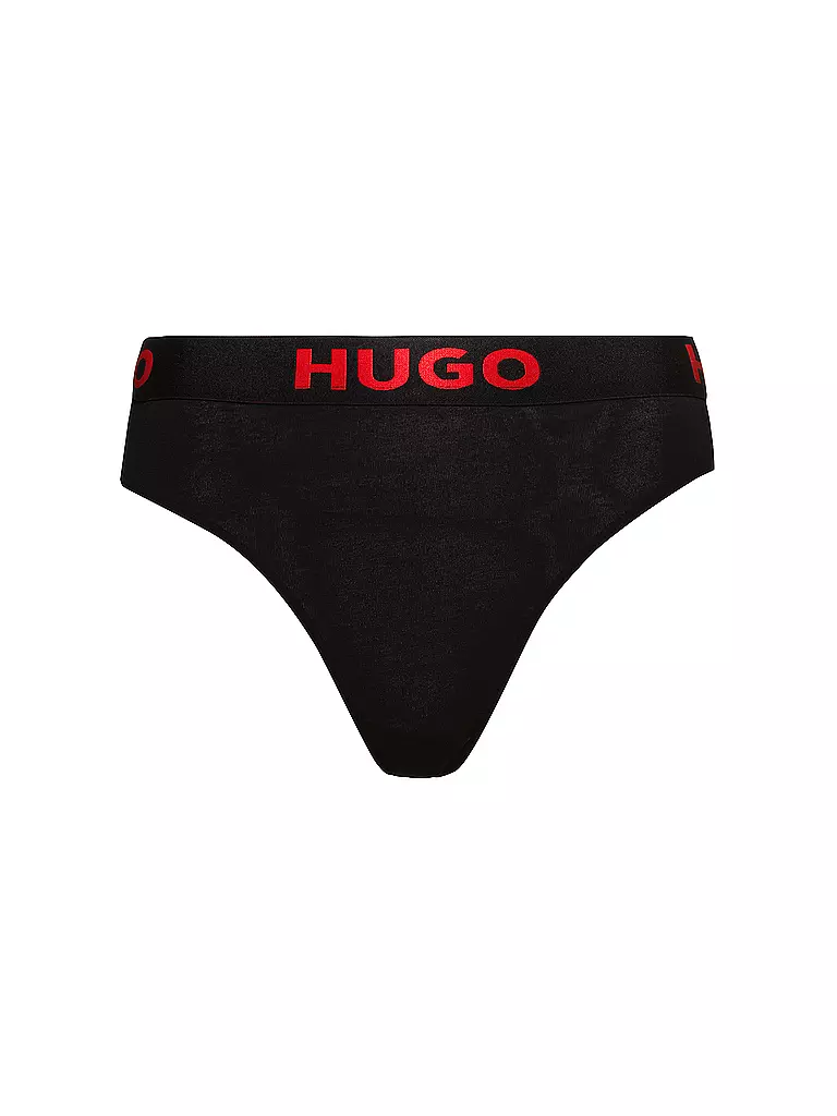 HUGO String black schwarz