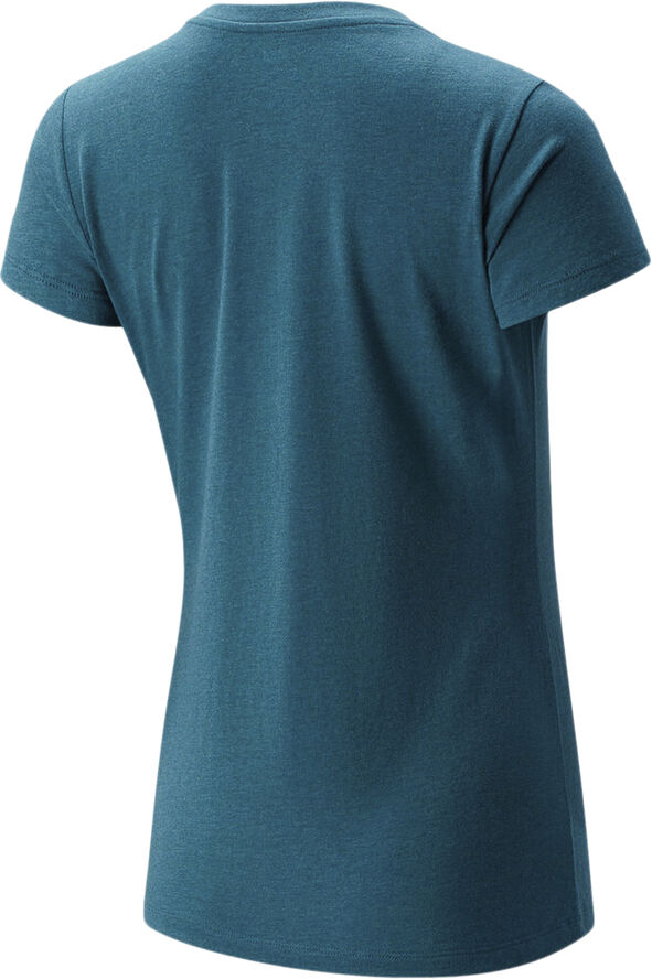 New Balance Essentials Stacked Logo T Shirt Blå