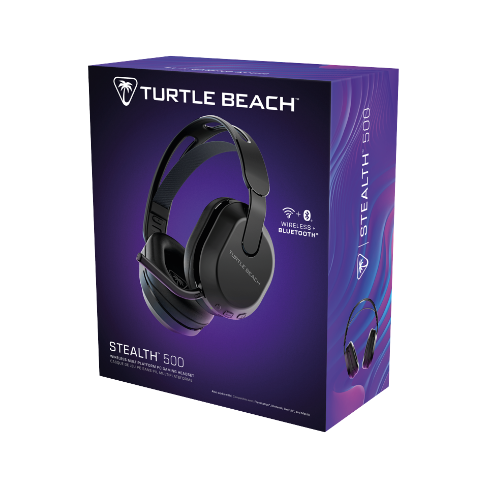 Turtle Beach - Stealth 500 PC Wireless Gaming Headset - Black