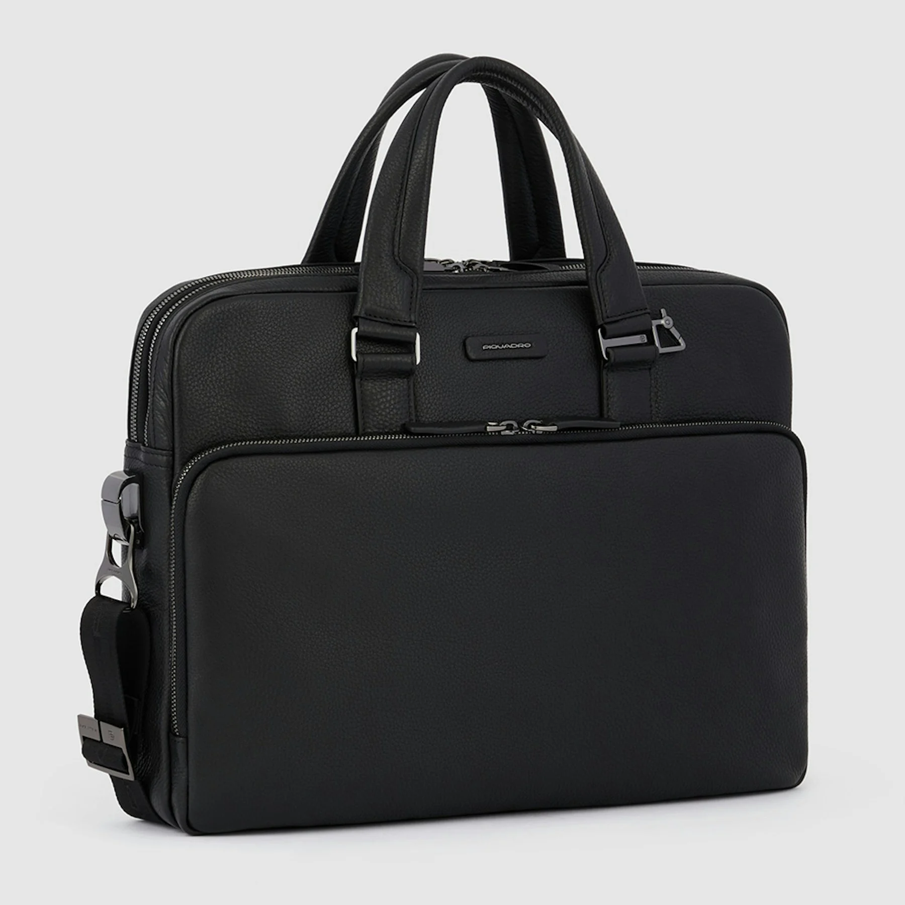 Mallette en cuir | Noir