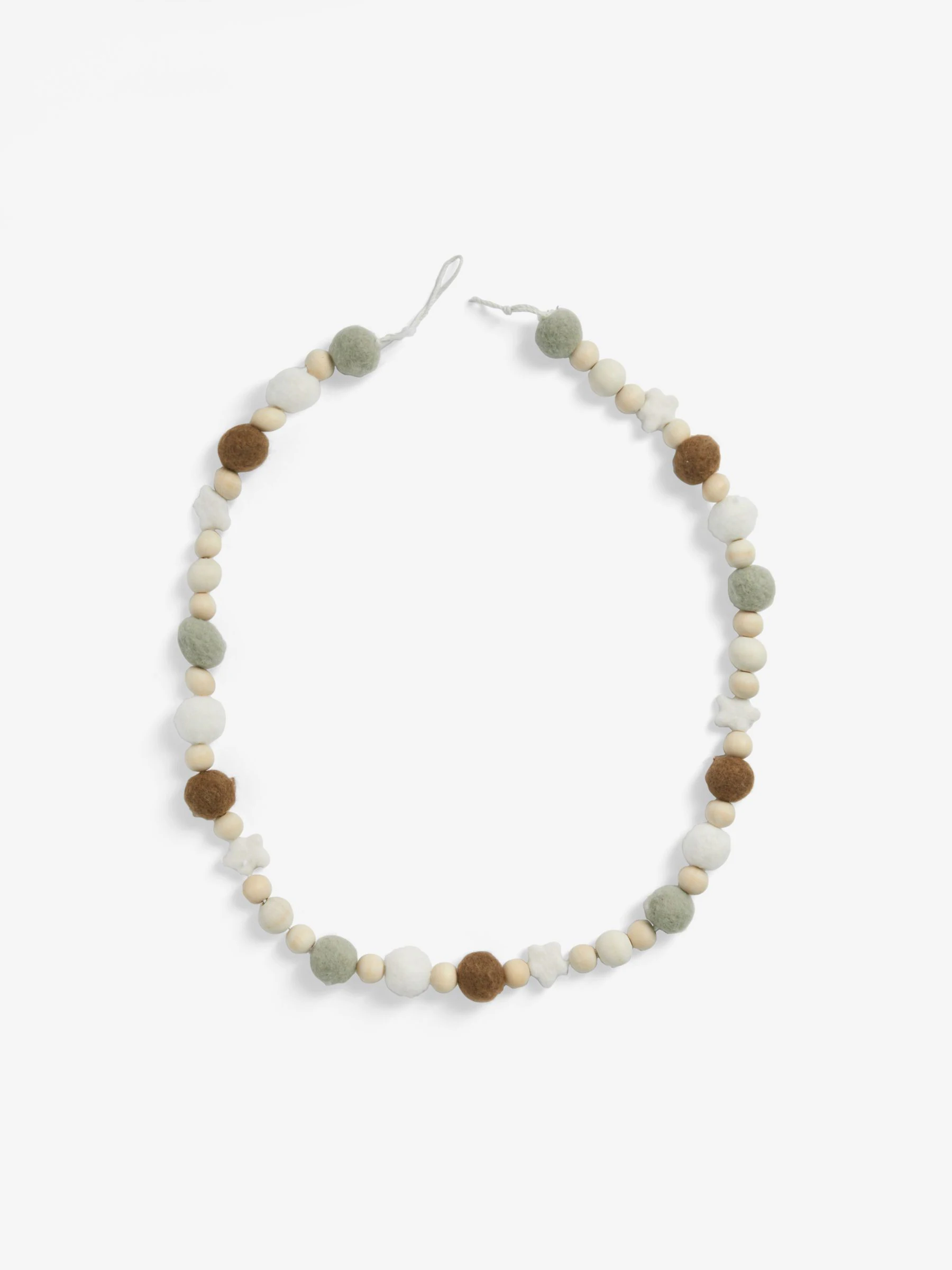 Scandi Beaded Christmas Garland
