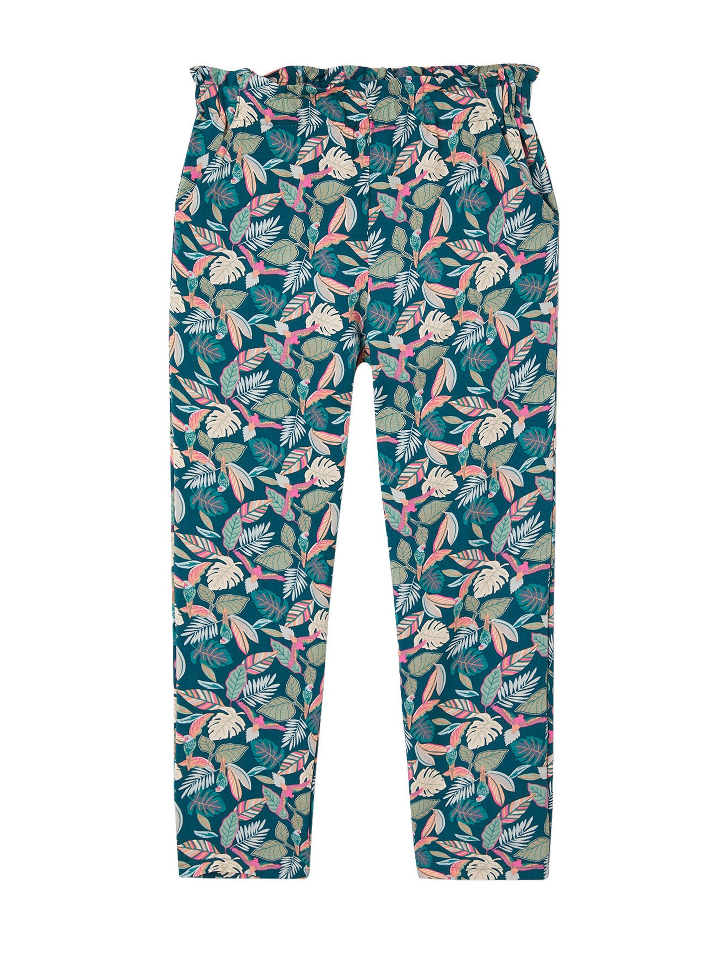 Vertbaudet Mädchen-Set: T-Shirt & Hose grün