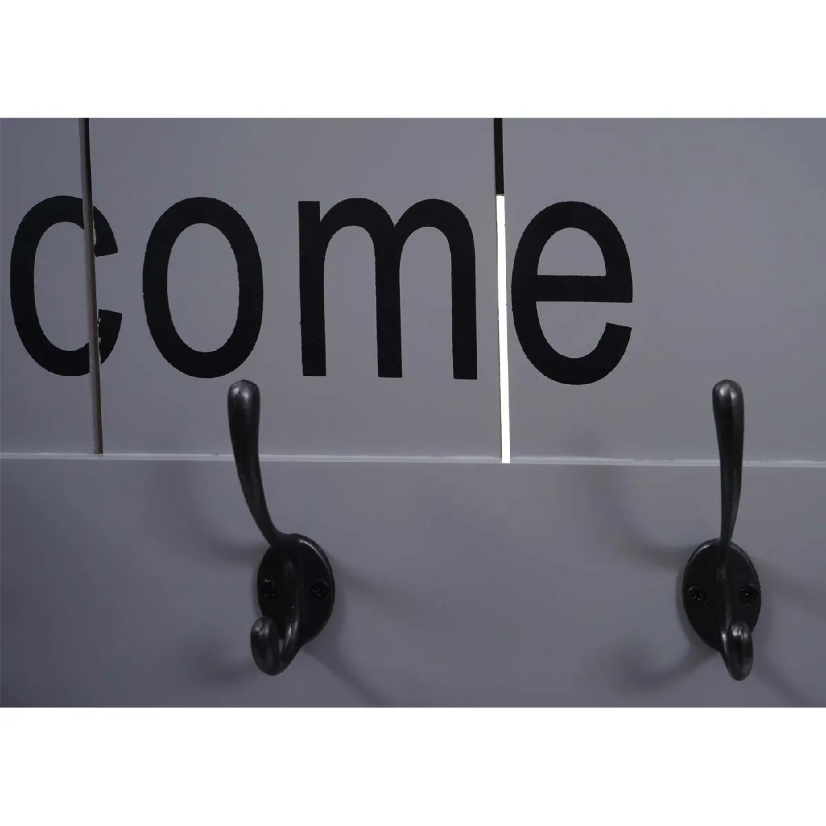 MENDLER Portemanteau mural HWC-C89 - Gris Bleu