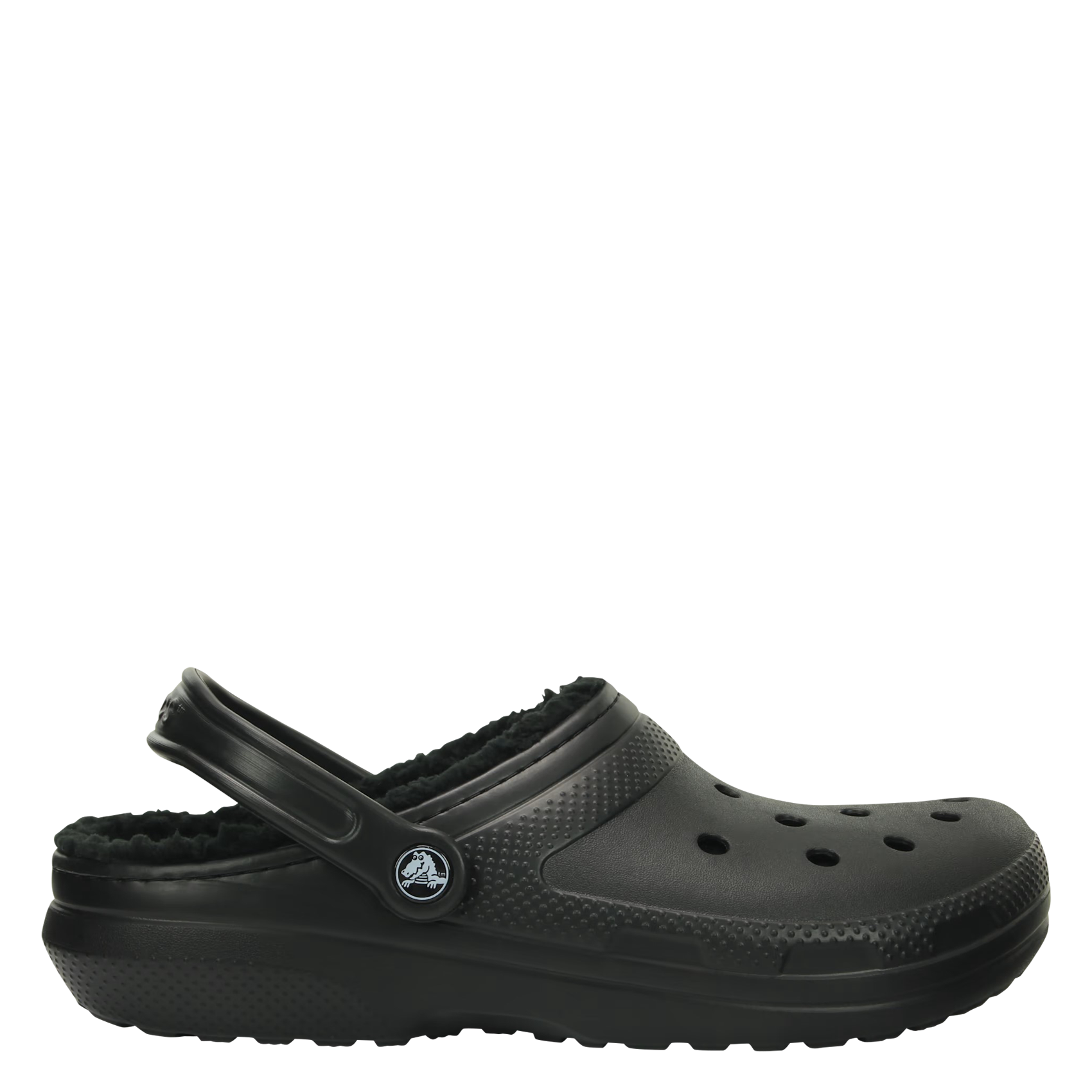 CLASSIC LINED CLOG - Sabots fourrés à bout rond | Noir
