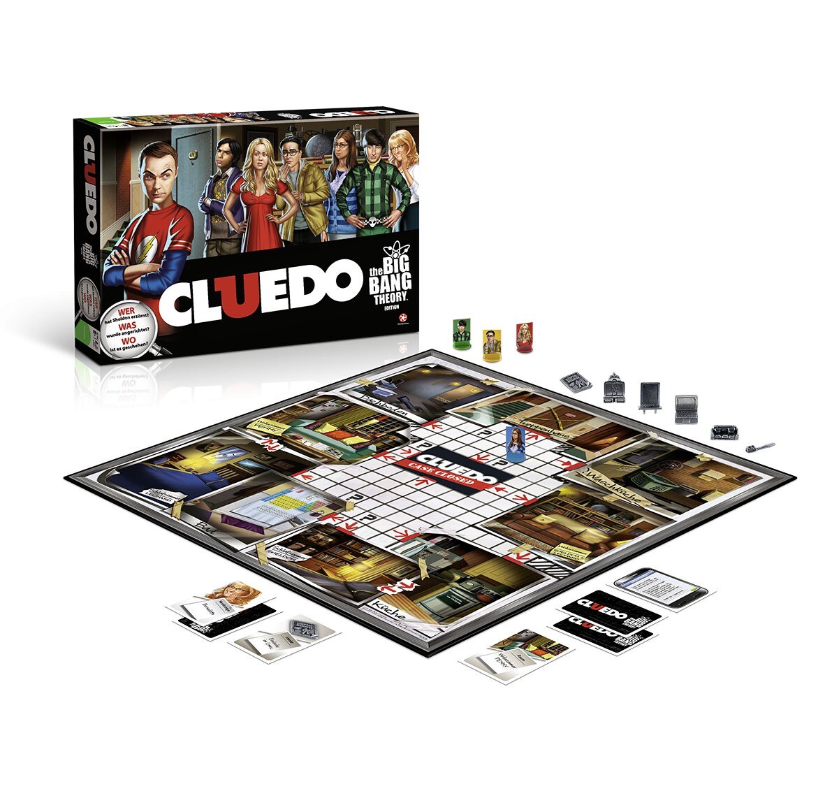 Cluedo The Big Bang Theory Brettspiel Gesellschaftsspiel