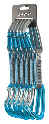 Lot de 6 Dégaines Camp Set 6 Orbit Express Poli 11 cm Bleu