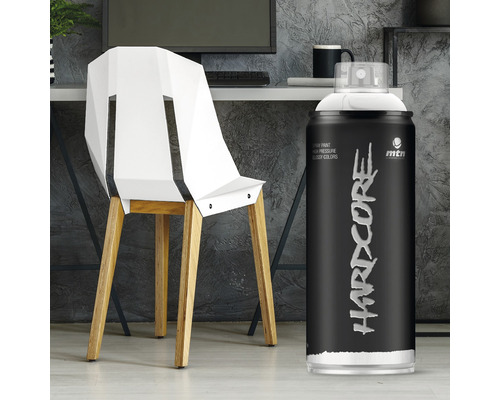 MTN Montana Hardcore Spuitverf RV-9010 Wit 400 ml