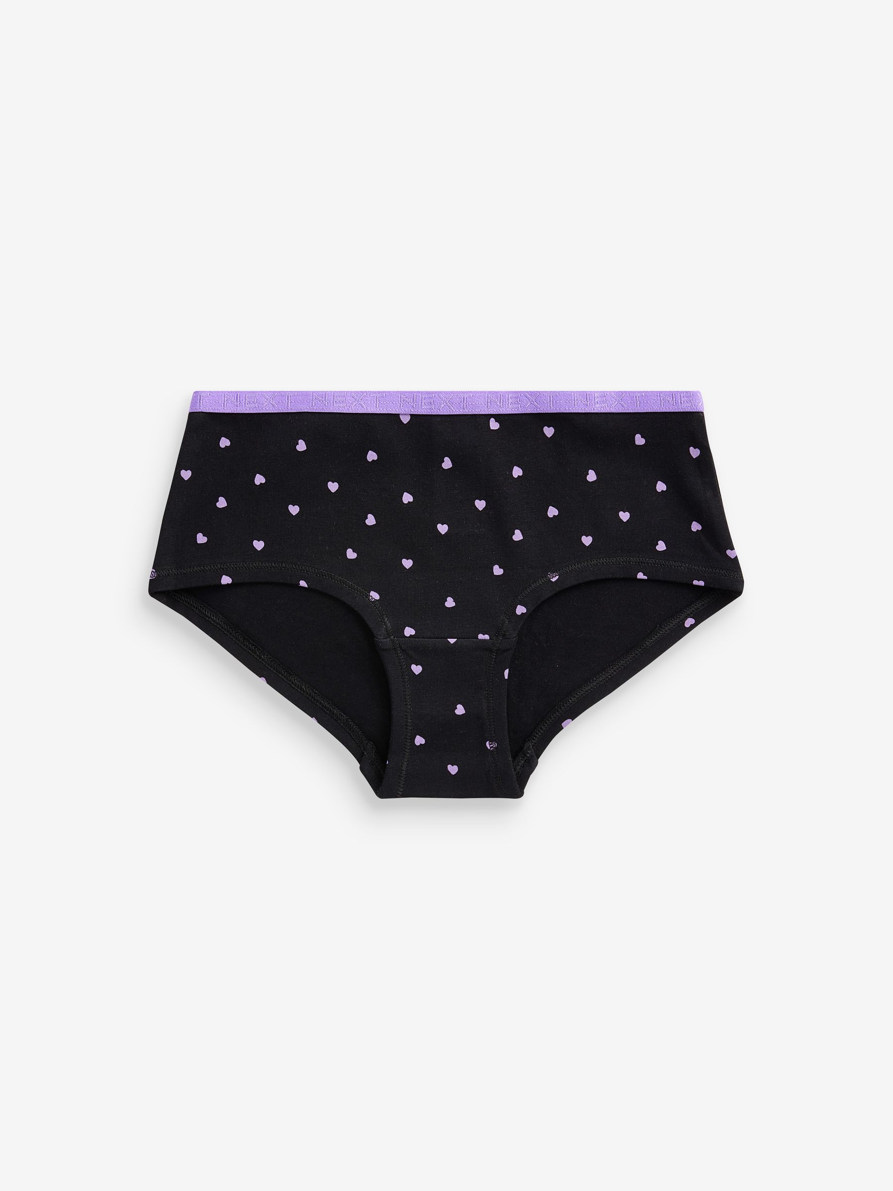 Grijs/wit/zwart met felle prints - Set van 7 slips (2-16 jr)